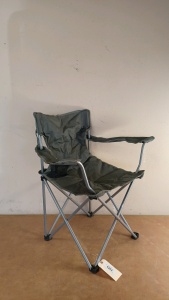 Gray Folding Camp Chair