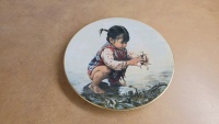 "Girl With Seashells" Collectible Plate