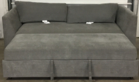 Large Gray Fold Out Couch