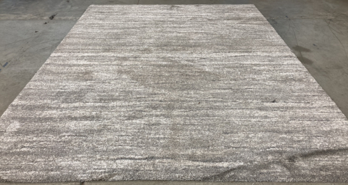 7’10” x 10’ Gray Plush Area Rug