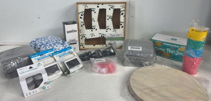 Bamboo Ziploc Storage, Mop Head, Electronic Timers and More!