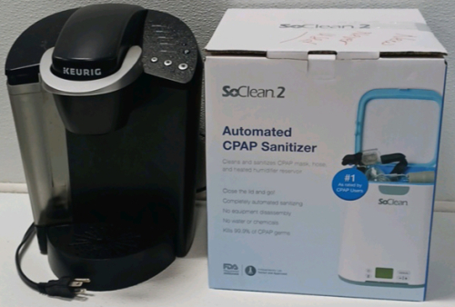 SoClean 2 Automated CPAP Sanitizer And Keurig Coffee Machine