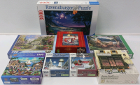 (8) Puzzles Including "Lakeside Garden"