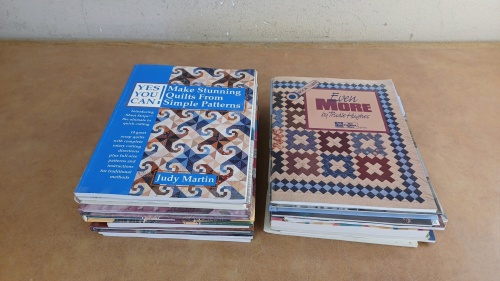 Assortment of Quilting Books