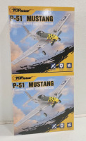 (2) P-51 Mustang Remote Control Airplanes