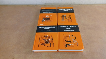Audel Carpenter and Builders Library Book Set