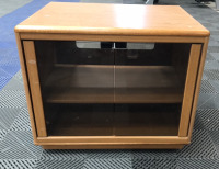 Small Entertainment Cabinet w/ Wheels