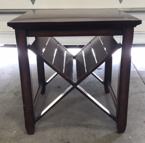 Wooden End Table