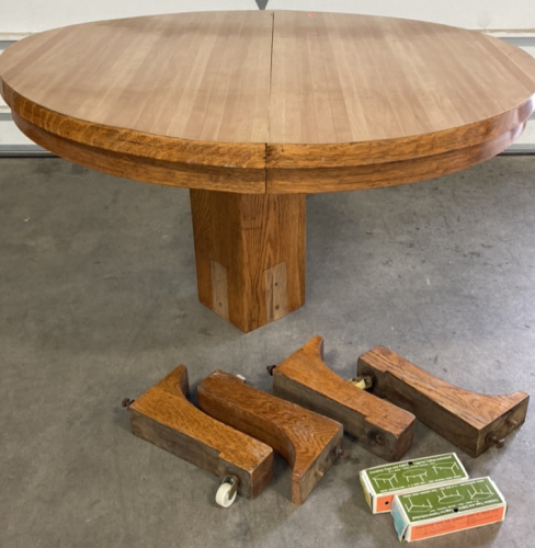 Round Wood Dining Table