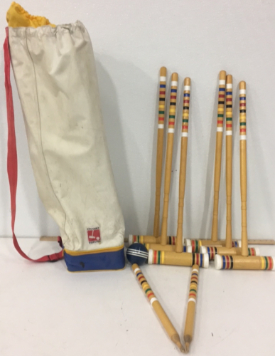 Forster Croquet Set With (6) Mallets And Ball