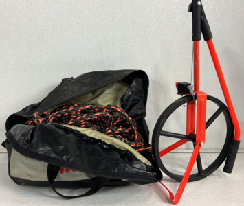 Rolatape Measuring Wheel and Nordic’s Bag With Multipurpose Rope