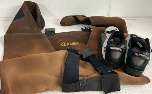 Shimano Cycling Shoes and Cabela Brand Waders