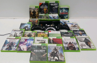 Xbox 360 With (24) Games (3) Controllers