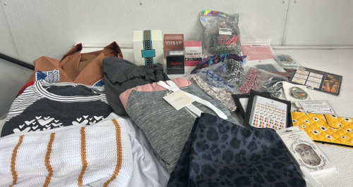 Women&rsquo;s Clothing L/XL, Hair Accessories, Candle, and More!