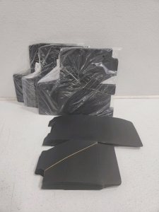 (4) Packs Of Black Gift Boxes