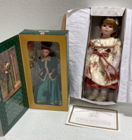 Heritage Signature Porcelain Doll, Yuletide Romance Barbie