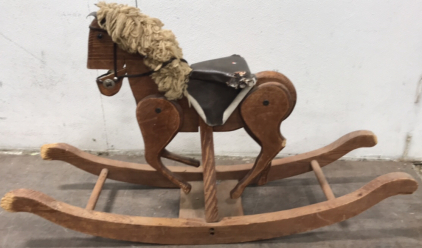 Wooden Rocking Horse