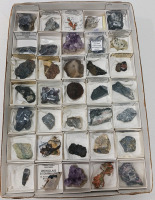 (35) Piece Rocks And Minerals Including Star Garnet
