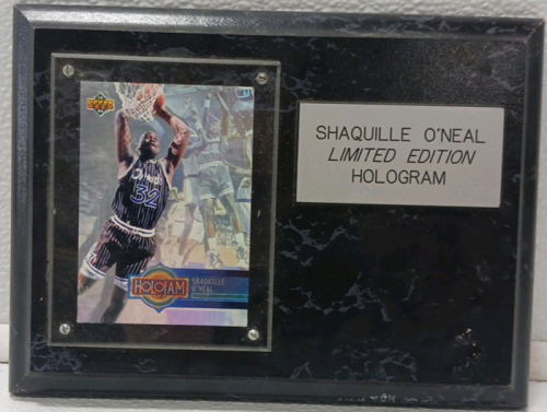 Shaquille O'Neal Limited Edition Hologram Plaques Card