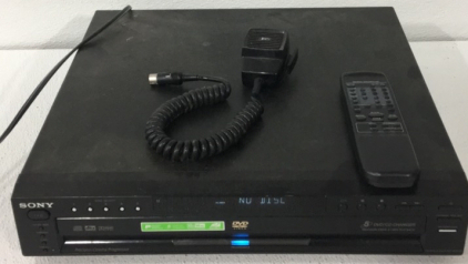 Sony DVD Changer/Remote-RS Hand Mic