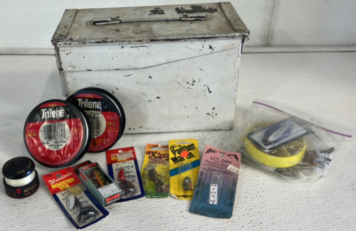 Ammo Box With Fishing Supplies