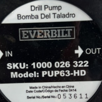 Everbilt Drill Pump for Water Removal - 2