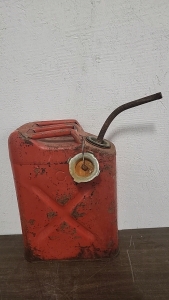 Vintage 5 Gallon Gas Can with Spout