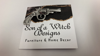 Son Of A Witch Designs Revolver Pin