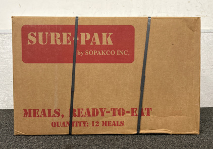 Unopened Sure-Pak Ready to Eat Meals Please Inspect