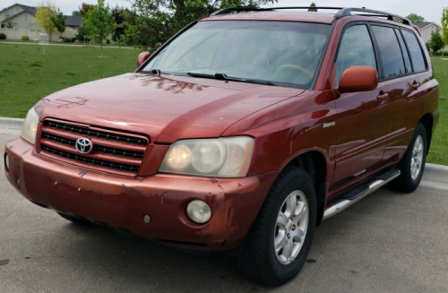 2001 Toyota Highlander - 3rd Row Seating.