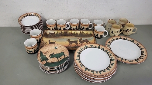 Outdoor Themed Dish Set