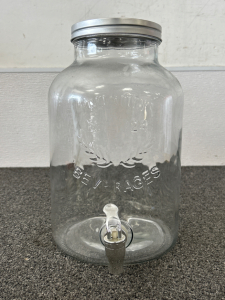 2 Gallon Glass Dispenser