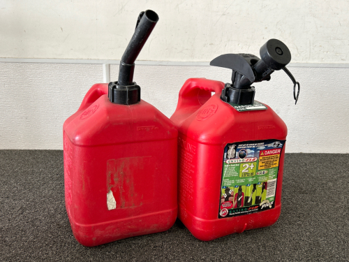 Pair of 2 Gallon Gas Cans