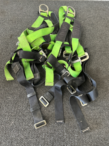 (2) Padded Safety Harnesses Please Inspect