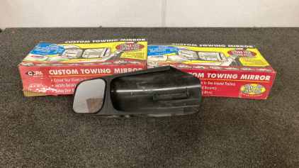 (2) Custom Towing Mirrors