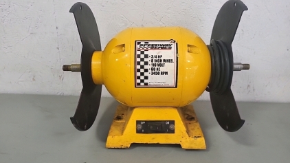 Working Speedway Series 3/4HP, 8" Wheel Dual Grinder