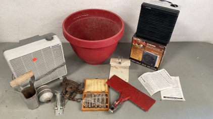 Heaters, Drill Bit Set, Traps, and More