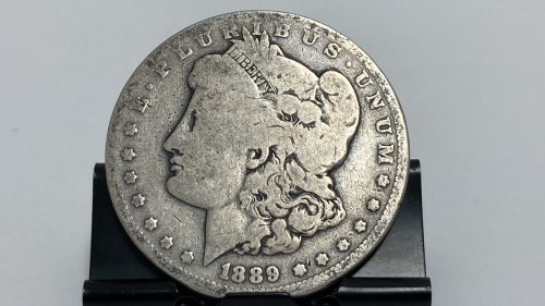 1889 Morgan Silver Dollar— Verified Authentic