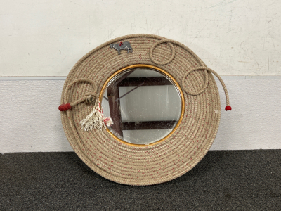 Custom Made Rope Mirror