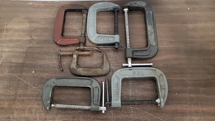 (6) C-Clamps