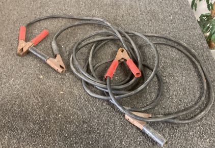 Jumper Cables 2 Separate Cables Not Tested Please Inspect