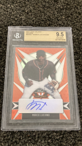 Marco Luciano Signed Graded Baseball Card