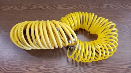 <EB> 3/8" and 1/4" Nylon Recoil Air Hose