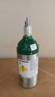 14" H Compressed Oxygen Tank