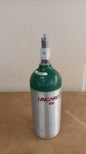 14" H Compressed Oxygen Tank