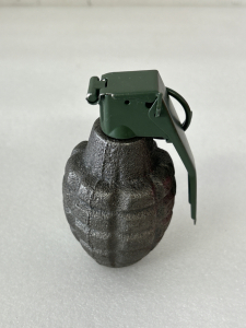 US WWII MK2 Pineapple Type Hand Grenade, Inert Please Inspect