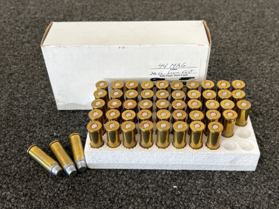 (50) Rnds Of 44 Rem Mag. 240 Gr.