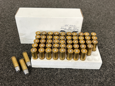 (50) Rnds Of 44 Rem Mag. 255 Gr.