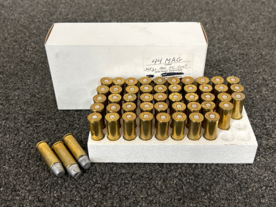 (50) Rnds Of 44 Rem Mag. 255 Gr.