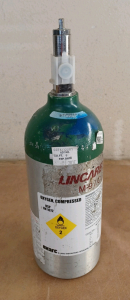 14" H Compressed Oxygen Tank